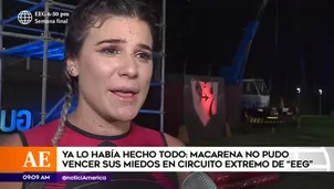 Macarena Vélez  (Foto: Captura América TV)