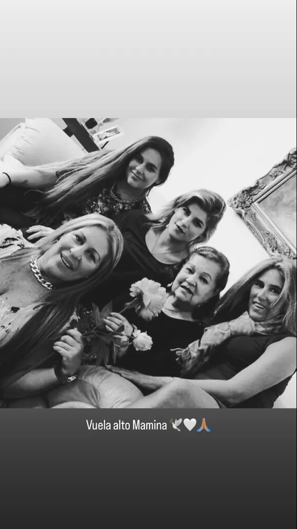Falleció la abuelita de Macarena Vélez / Instagram Falleció la abuelita de Macarena Vélez / Instagram
