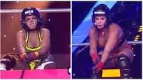  Macarena Vélez venció a Onelia Molina en fuerza. Fuente: AméricaTV