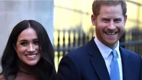 Príncipe Enrique y Meghan Markle. Foto: AFP