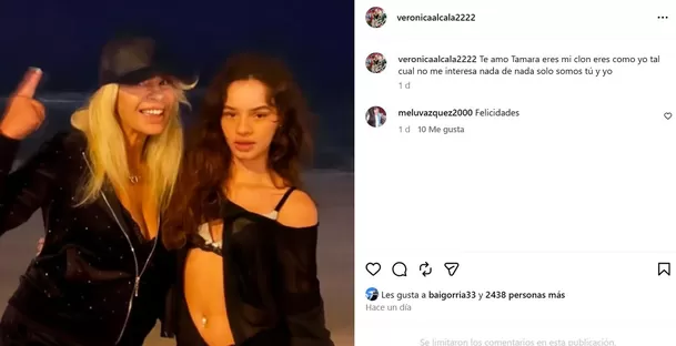 Verónica Alcalá se dejó ver con su hija Thamara Medina / IG: @veronicaalcala2222 Verónica Alcalá se dejó ver con su hija Thamara Medina / IG: @veronicaalcala2222