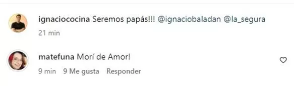 Mensaje de la madre de Ignacio Baladán, María Teresa Fulgueral/Instagram