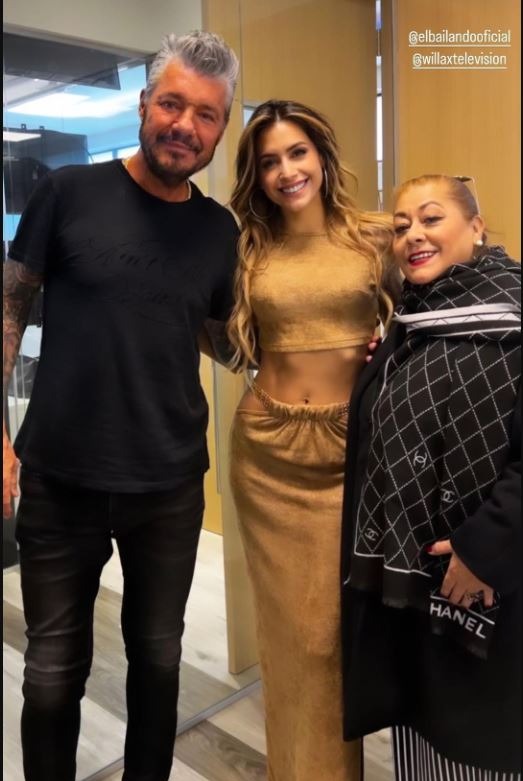 La madre de Milett Figueroa, Martha Valcárcel sorprendió al publicar una foto compartiendo con Marcelo Tinelli /Foto: Instagram