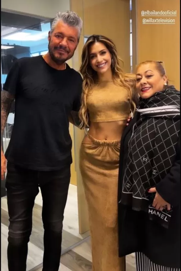 La madre de Milett Figueroa, Martha Valcárcel sorprendió al publicar una foto compartiendo con Marcelo Tinelli /Foto: Instagram