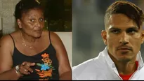 Petronila Gonzáles junto a su hijo Paolo Guerrero