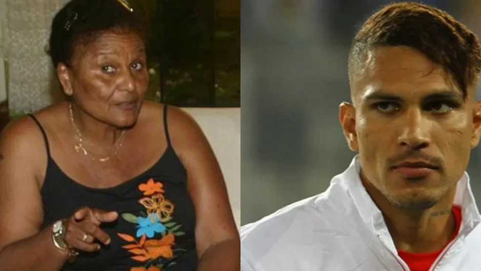 Petronila Gonzáles junto a su hijo Paolo Guerrero