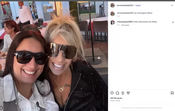 Verónica Alcalá y María Rosa Castro compartieron un tierno encuentro en Madrid que pone fin a los rumores sobre la crisis de la pareja Verónica Alcalá y María Rosa Castro compartieron un tierno encuentro en Madrid que pone fin a los rumores sobre la crisis de la pareja