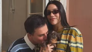 La influencer sorprendió a sus seguidores con un sofisticado look nupcial, su anillo de compromiso y románticas fotografías junto a Ernesto Cabieses. Foto: IG @maferneyra