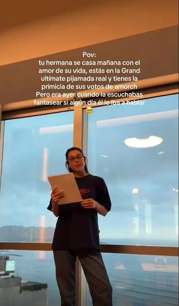 Hermana de Mafer Neyra compartió impensado detalle antes de boda de la influencer con Ernesto Cabieses / TikTok Hermana de Mafer Neyra compartió impensado detalle antes de boda de la influencer con Ernesto Cabieses / TikTok