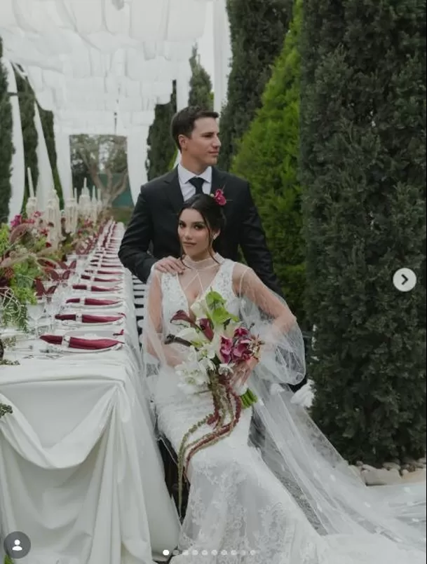 Después de tanta expectativa, Mafer Neyra y Ernesto Cabieses ya son esposos. La pareja celebró su boda el pasado 12 de septiembre. Foto: IG @maferneyra