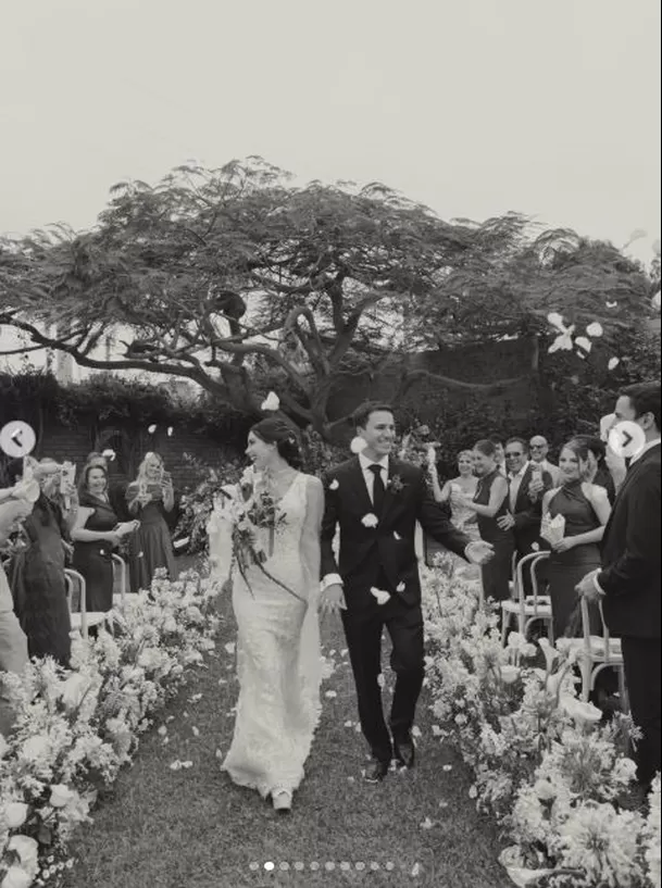 Después de tanta expectativa, Mafer Neyra y Ernesto Cabieses ya son esposos. La pareja celebró su boda el pasado 12 de septiembre. Foto: IG @maferneyra
