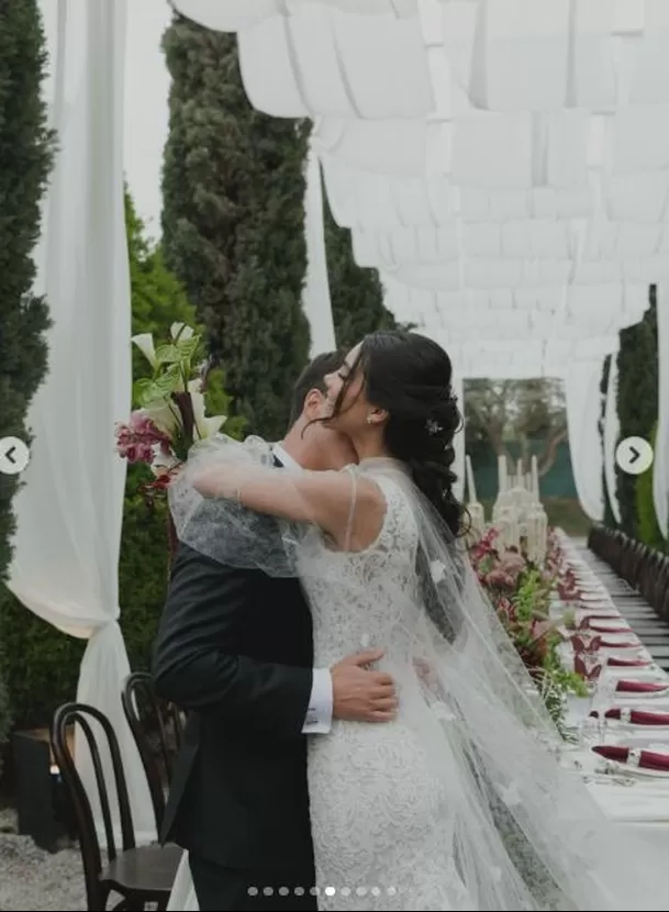 Después de tanta expectativa, Mafer Neyra y Ernesto Cabieses ya son esposos. La pareja celebró su boda el pasado 12 de septiembre. Foto: IG @maferneyra