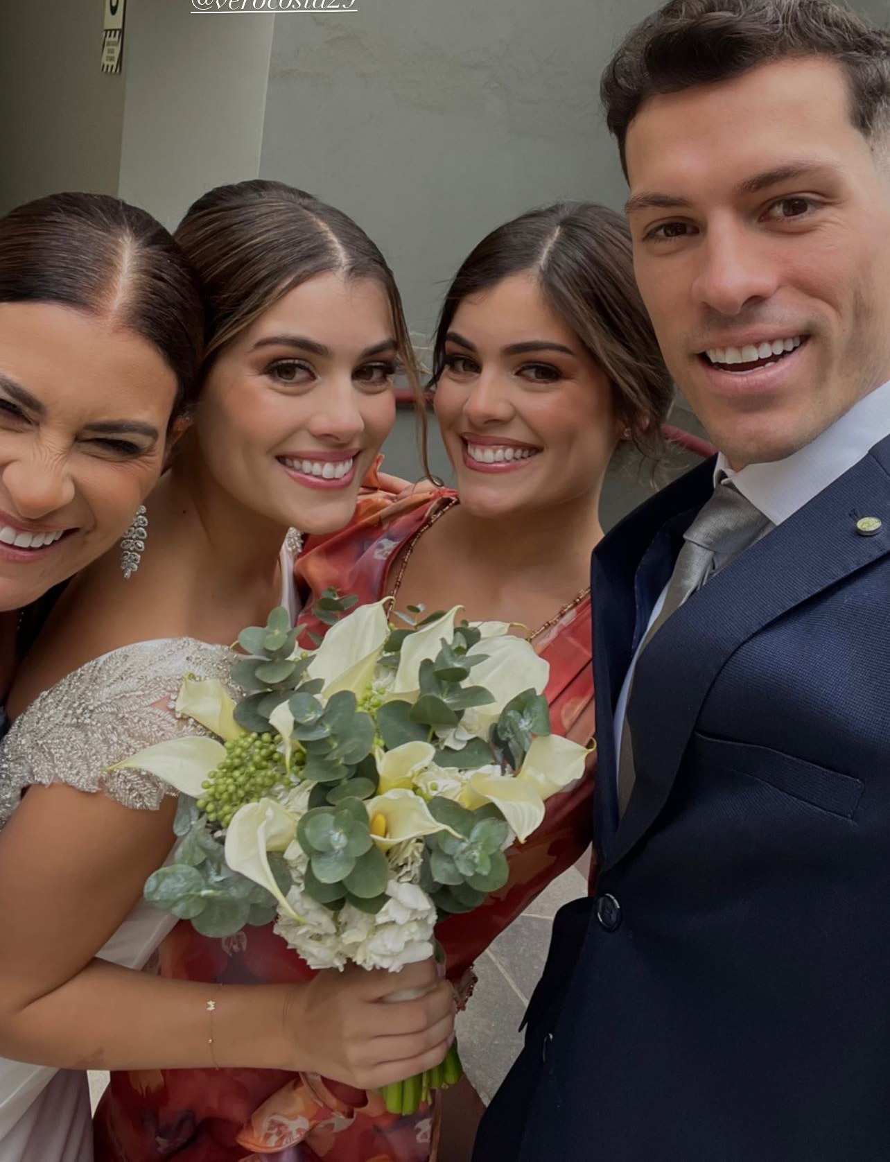 Mafer Parodi compartió este día tan especial con su madre Verónica Costa y sus hermanos Majo y Patricio Parodi/ Foto: Instagram