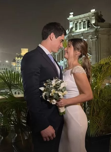 Mafer Parodi contrajo nupcias con su pareja Alfredo Zanatti / Foto: Instagram