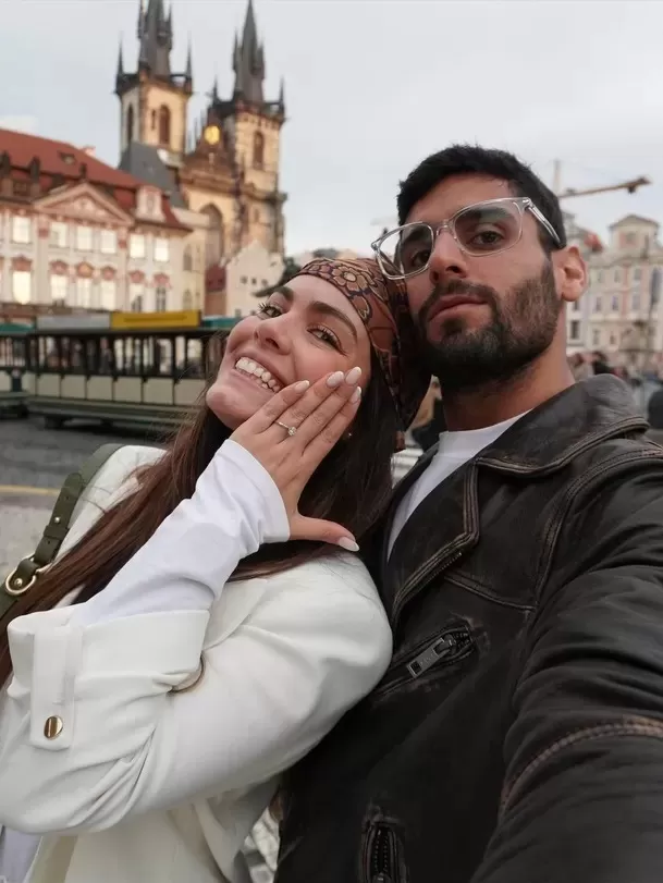 Majo Parodi se comprometió con Flavio Quincot en Italia / Instagram Majo Parodi se comprometió con Flavio Quincot en Italia / Instagram