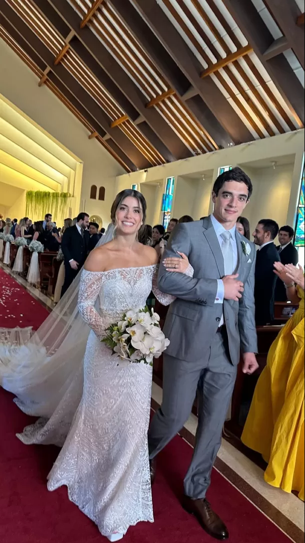 Mafer Parodi y Alfredo Zanatti se casaron / Instagram