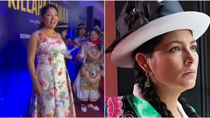 Magaly Solier reaparece en la avant premiere de ‘Killapa Wawan’/ Foto: @3puntosagencia