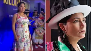 Magaly Solier reaparece en la avant premiere de ‘Killapa Wawan’/ Foto: @3puntosagencia