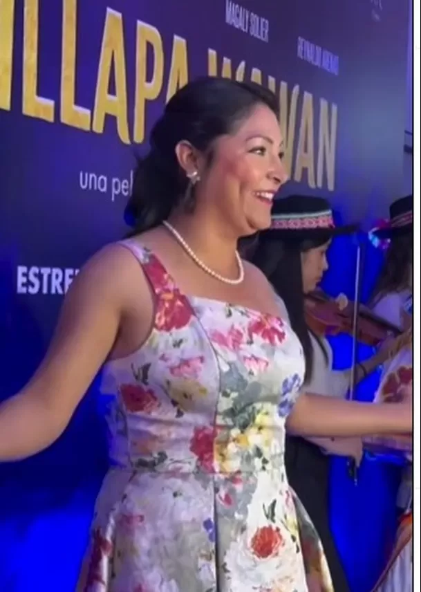 Magaly Solier reaparece en estreno de ‘Killapa Wawan’/ Foto: 3 puntos