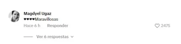 Magdyel Ugaz reaccionó a la imitación de Valentino Palacios