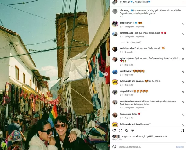 Alessandra Denegri y Magdyel Ugaz protagonizaron un sorpresivo reencuentro que emocionó a más de uno Foto: Instagram @aledenegri Alessandra Denegri y Magdyel Ugaz protagonizaron un sorpresivo reencuentro que emocionó a más de uno Foto: Instagram @aledenegri