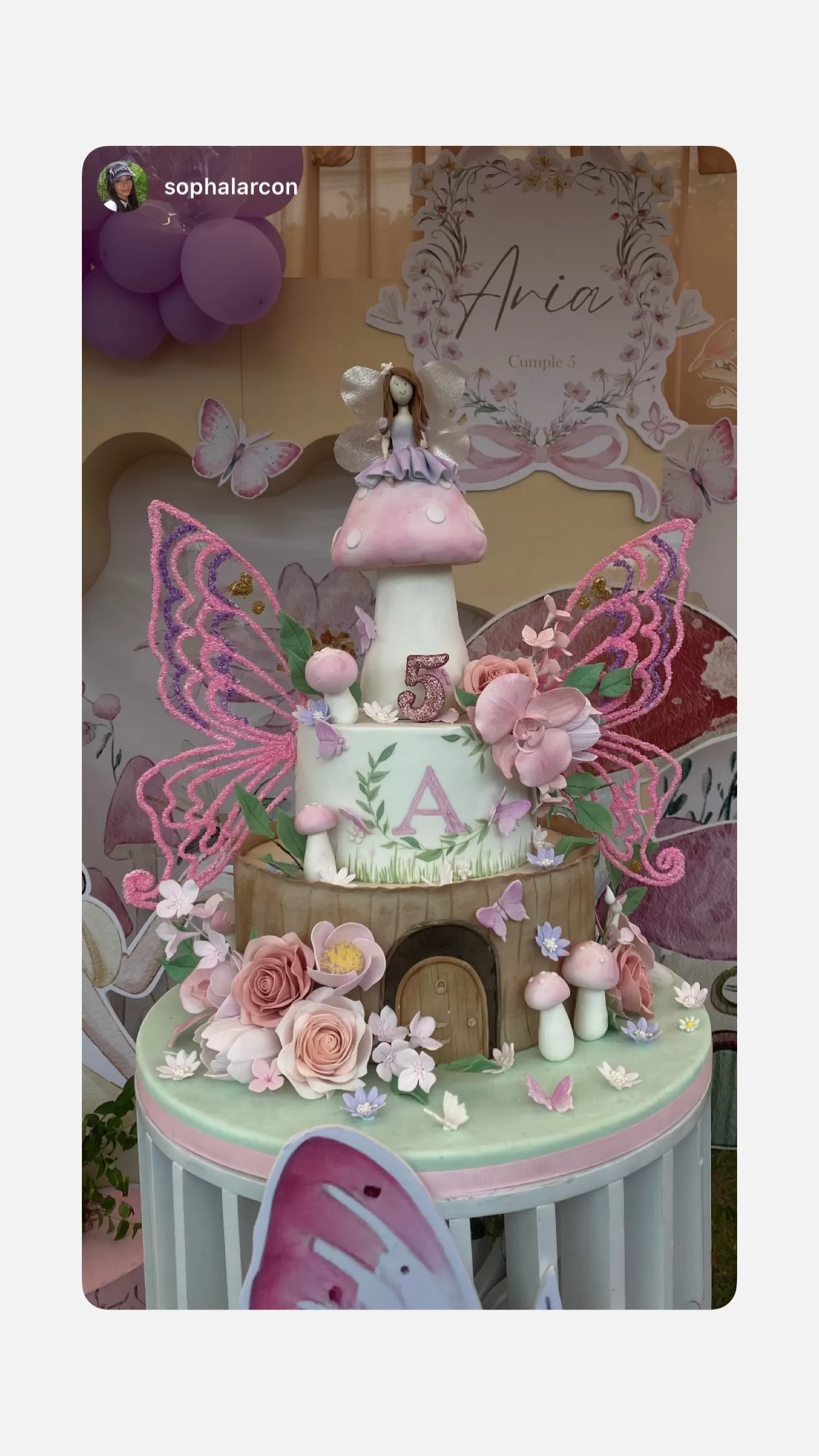 La mágica fiesta de cumpleaños de la hija de Ale Venturo. Foto: Instagram/@aleventuro La mágica fiesta de cumpleaños de la hija de Ale Venturo. Foto: Instagram/@aleventuro
