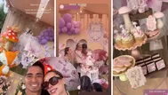 La mágica fiesta de cumpleaños de la hija de Ale Venturo