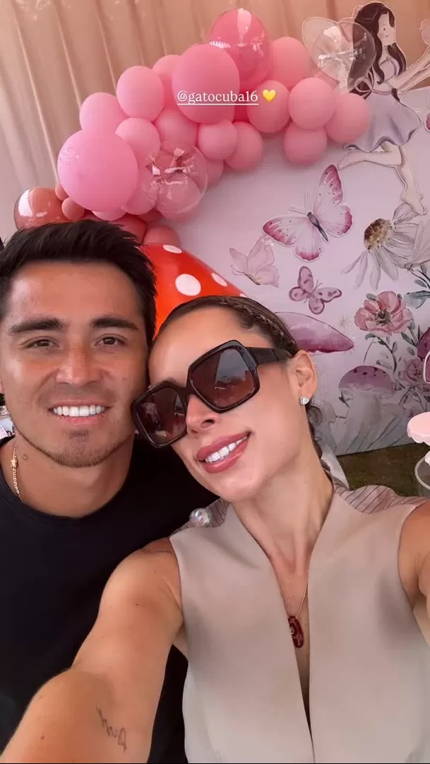 La mágica fiesta de cumpleaños de la hija de Ale Venturo. Foto: Instagram/@aleventuro