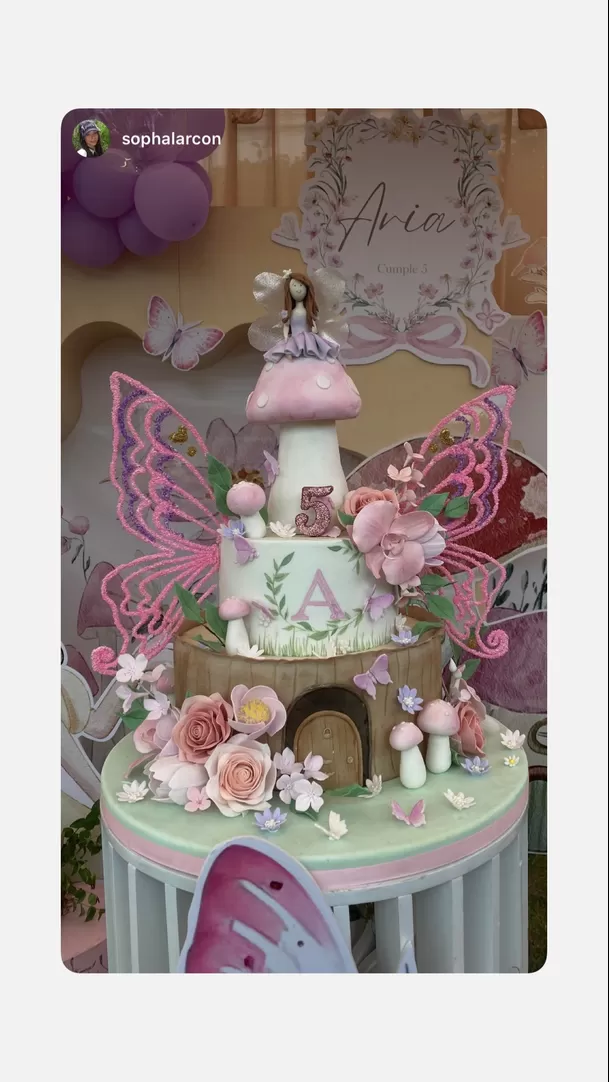 La mágica fiesta de cumpleaños de la hija de Ale Venturo. Foto: Instagram/@aleventuro