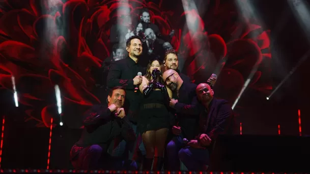 Amy Gutiérrez apareció en el concierto de Magneto en el Parque de la Exposición / Difusión