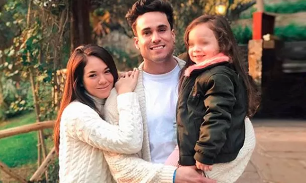 Jazmín Pinedo y Gino Assereto tienen una hija. Fuente: instagram
