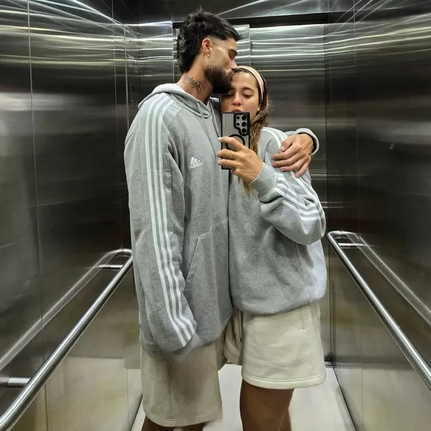 Majo con Sabor y Gino Assereto siguen firmes en su relación. Fuente: Instagram