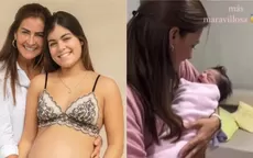 Majo Parodi: El adorable video de su mamá Verónica Costa con Aitana  - Noticias de Patricio Parodi y Luciana Fuster