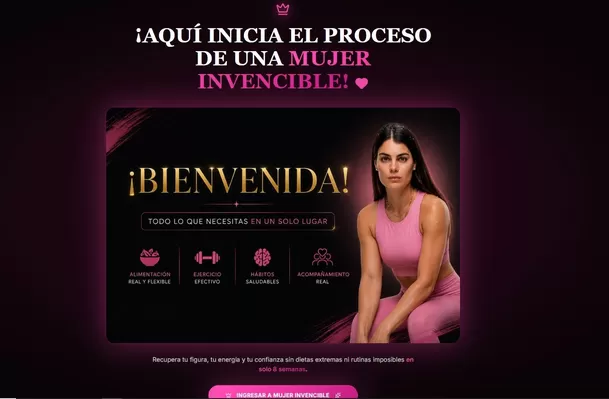 'Mujer Invencible', plan nutricional y fitness de Majo Parodi / Instagram