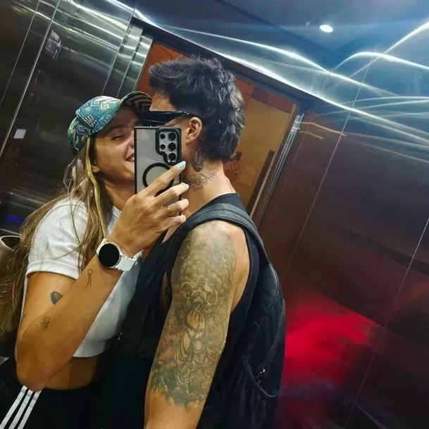 En enero, Gino Assereto habló de su romance con Majo con Sabor / Instagram