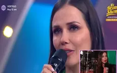 Maju Mantilla llora y agradece a En Boca de Todos tras anunciar salida del programa  - Noticias de cuarta-ola