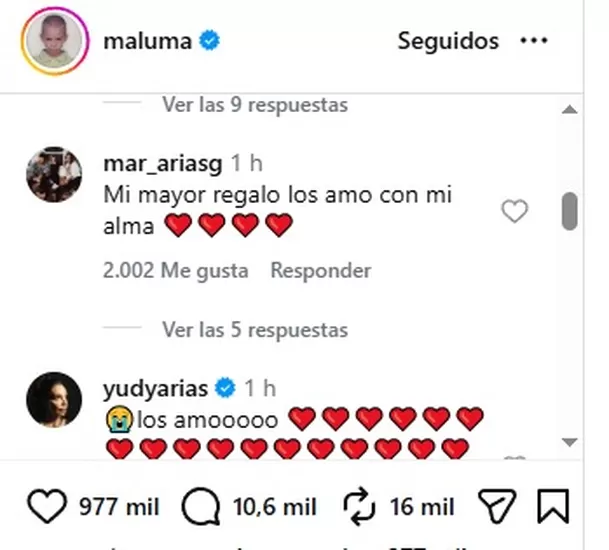Usuarios reaccionaron ante la noticia de Maluma/ Captura Usuarios reaccionaron ante la noticia de Maluma/ Captura