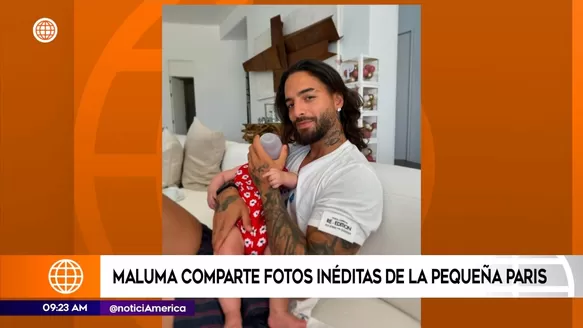 Maluma es blanco de duras críticas por rapar a su bebé de cuatro meses