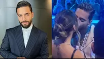 Maluma causó revuelo por apasionado beso a su novia en los Billboard Latin  Music Awards 2022