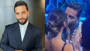 Maluma causó revuelo por apasionado beso a su novia en los Billboard Latin  Music Awards 2022