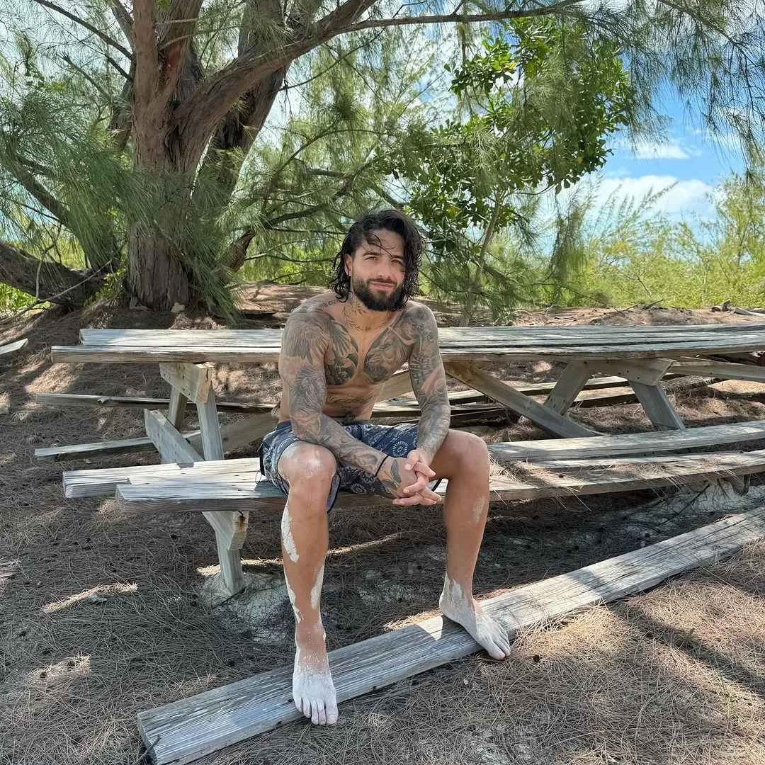 Maluma de vacaciones / Instagram