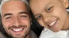 Maluma llora la partida de Bastian, el niño con cáncer al que le regaló una casa 