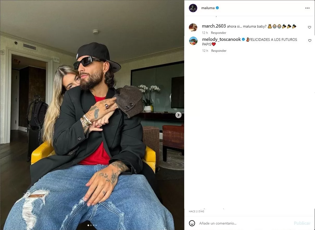 Última publicación de Maluma hace dos días /Foto: Instagram