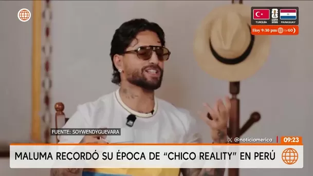 ¿Qué le pasó a Maluma en Combate? / IG: @soywendyguevaraoficial ¿Qué le pasó a Maluma en Combate? / IG: @soywendyguevaraoficial