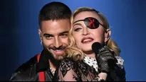 Maluma confesó que Madonna se quedó en su casa. Fuente: AFP