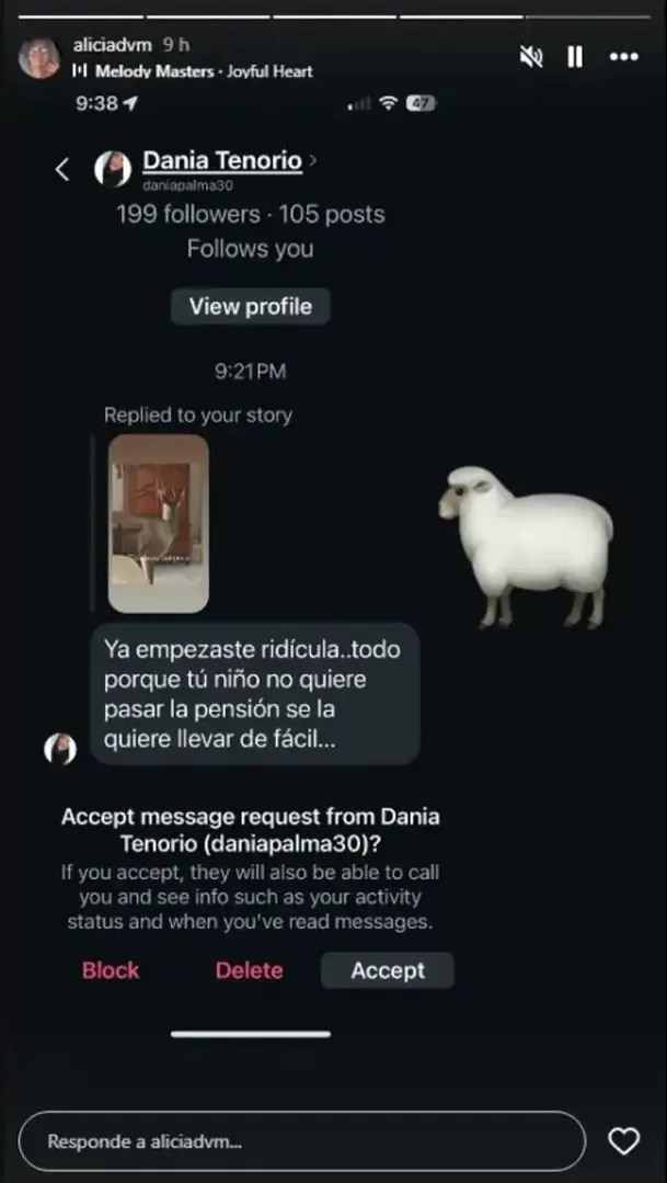Mamá de Juan Víctor llama “borregos” a críticos de su hijo/ Captura Mamá de Juan Víctor llama “borregos” a críticos de su hijo/ Captura