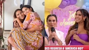 Mamá de Melissa Paredes se pronuncia tras regreso a ‘América Hoy’ / América TV