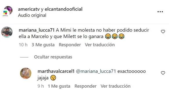 Doña Martha Valcárcel y su fuerte insinuación sobre Mimi Alvarado / Instagram