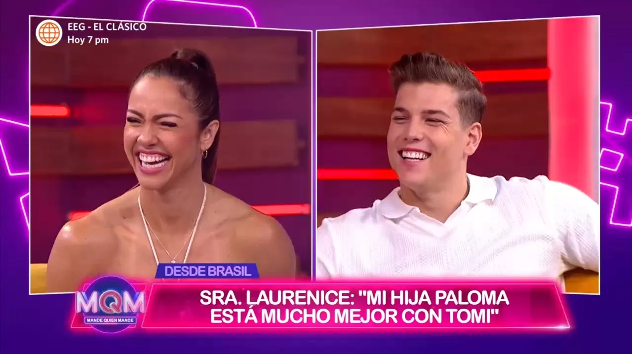 Paloma Fiuza y Tomi Narbondo en 'Mande Quien Mande' 