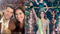 Verónica Costa felicita a Luciana Fuster por ganar el 'Miss Grand International 2023'. Foto: Instagram